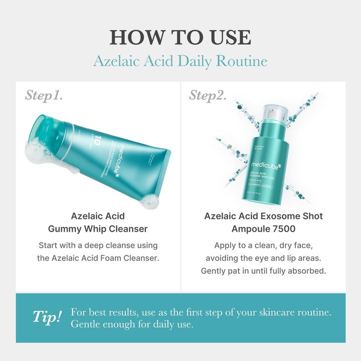 Medicube Exosome Shot Spicule Facial Serum |AHA+BHA+PHA |  Korean Skincare 30 ml
