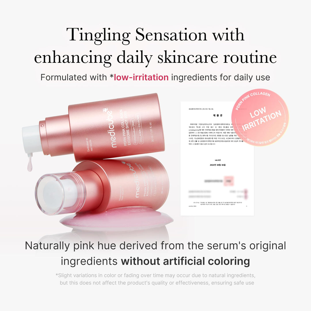 Medicube Exosome Shot Spicule Facial Serum |AHA+BHA+PHA |  Korean Skincare 30 ml