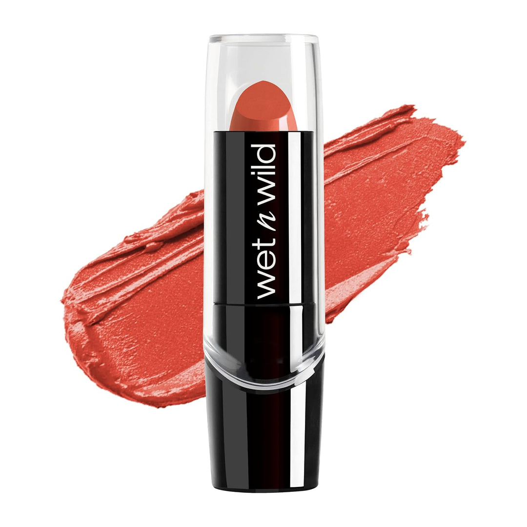 wet n wild Silk Finish Lipstick| Hydrating Lip Color| Rich Buildable Color