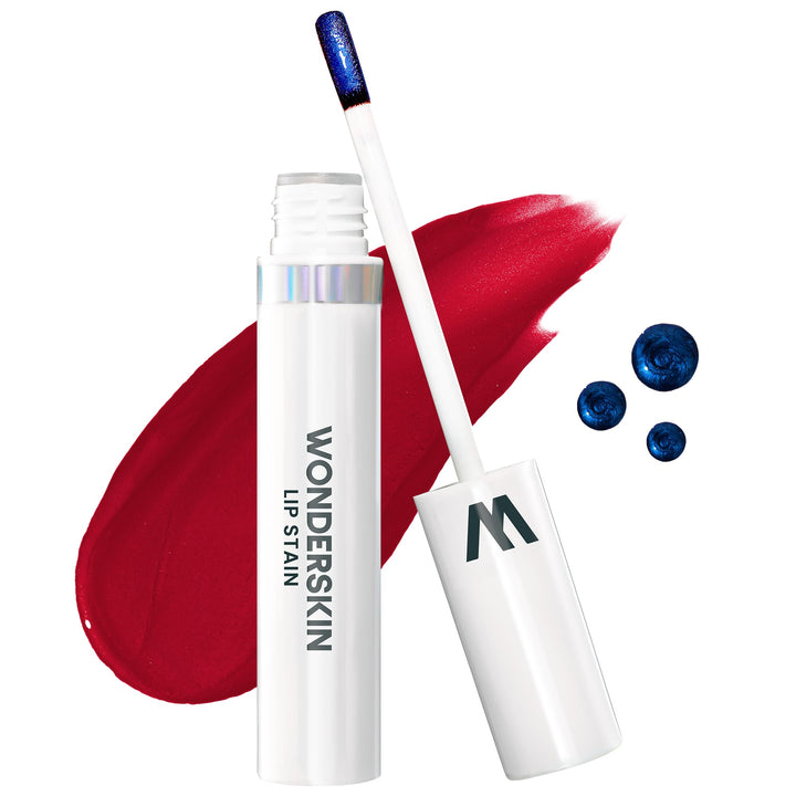Wonderskin Wonder Blading All Day Lip Stain Peel Off Masque - Long Lasting, Waterproof and Transfer Proof Nude Lip Tint, Matte Finish Peel Off Lip Stain