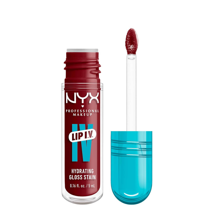 NYX PROFESSIONAL MAKEUP Lip IV Hydrating Gloss Serum, Lip Stain with 12HR Hydration