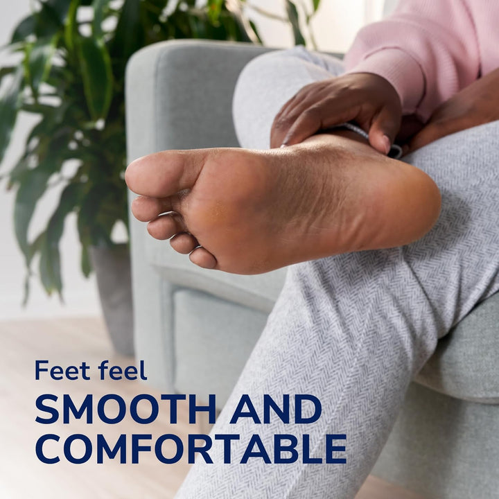 Dr. Scholl's Callus Remover Electronic Foot File, Electric Hard Skin Removal for Feet, Effortless Soft Smooth Skin in Minutes.