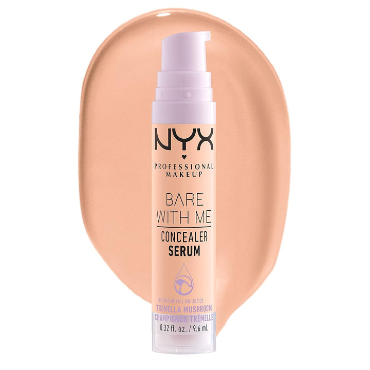 NYX PROFESSIONAL MAKEUP Bare With Me Concealer Serum, Concealer Makeup For Up To 24Hr Hydration