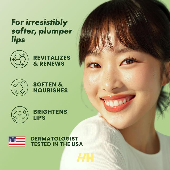 Handmade Heroes 100% Natural Lip Scrub, Vegan Conditioning Coconut Lip Exfoliator - Gentle Exfoliant, Ultra Sexy Sugar Lip Mask Polish and Scrubber for Chapped Dry and Dark Lips, 1oz