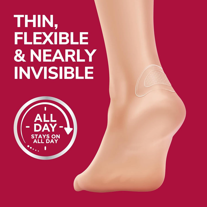 Dr. Scholl's Blister Cushions Seal & Heal Bandage with Hydrogel Technology, 8 ct // Immediate & All-Day Pain Relief, Thin, Flexible & Nearly Invisible, Moisture-Infused