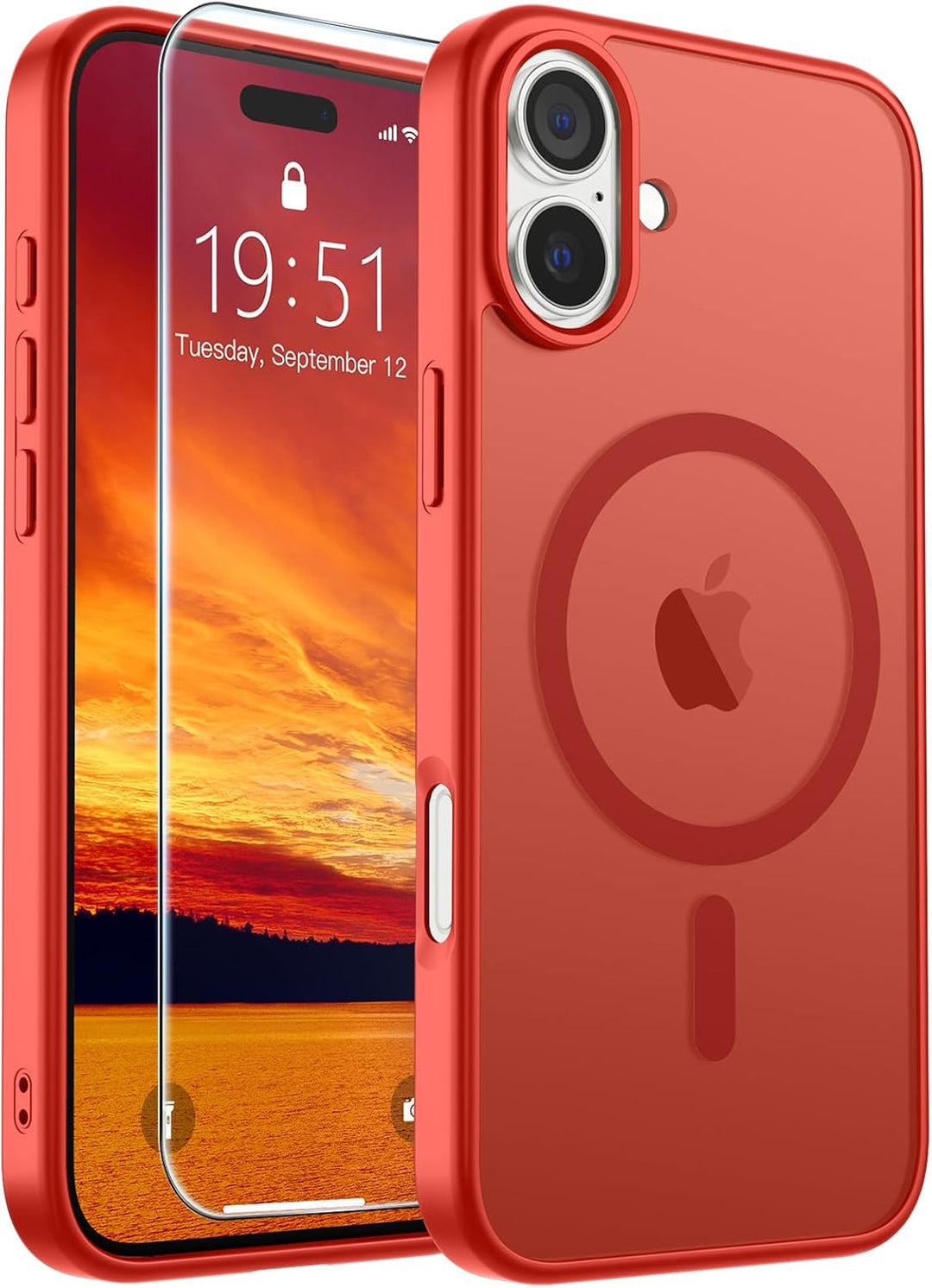 جراب SUPFINE مغناطيسي لهاتف iPhone 18 Pro Max / 17 Pro Max متوافق مع MagSafe، غطاء للتحكم في الكاميرا، غطاء سيليكون فاخر مقاوم للصدمات والسقوط لهاتف 18 Pro Max