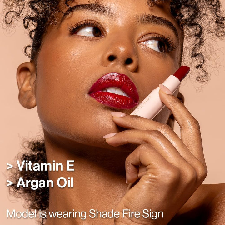 wet n wild Mega Last Rich Satin Lip Color, Rich Creamy Color with Satin Finish, Infused with Vitamin E &amp; Moisturizing Argan Oil, Lightweight, Silky-Smooth, Vegan &amp; Cruelty-Free