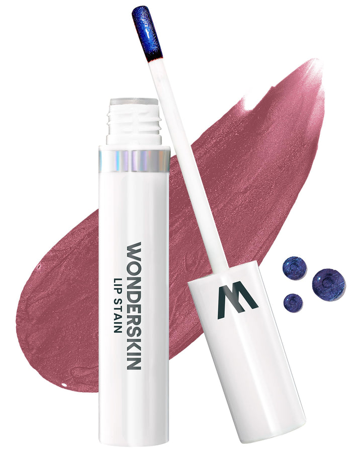 Wonderskin Wonder Blading All Day Lip Stain Peel Off Masque - Long Lasting, Waterproof and Transfer Proof Nude Lip Tint, Matte Finish Peel Off Lip Stain
