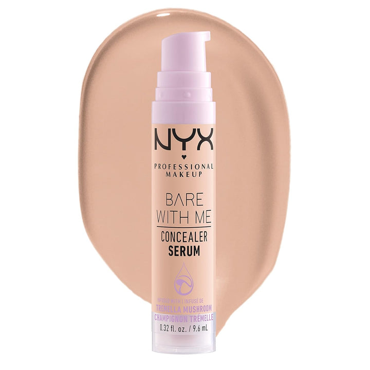 NYX PROFESSIONAL MAKEUP Bare With Me Concealer Serum, Concealer Makeup For Up To 24Hr Hydration