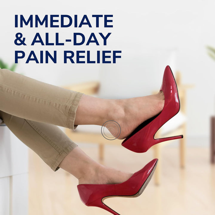 Dr. Scholl's Blister Cushions Seal & Heal Bandage with Hydrogel Technology, 8 ct // Immediate & All-Day Pain Relief, Thin, Flexible & Nearly Invisible, Moisture-Infused