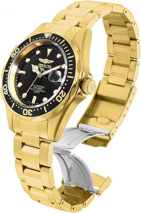 Invicta 8936 Pro Diver For Men Black Dial Stainless Steel Band Watch Unisex