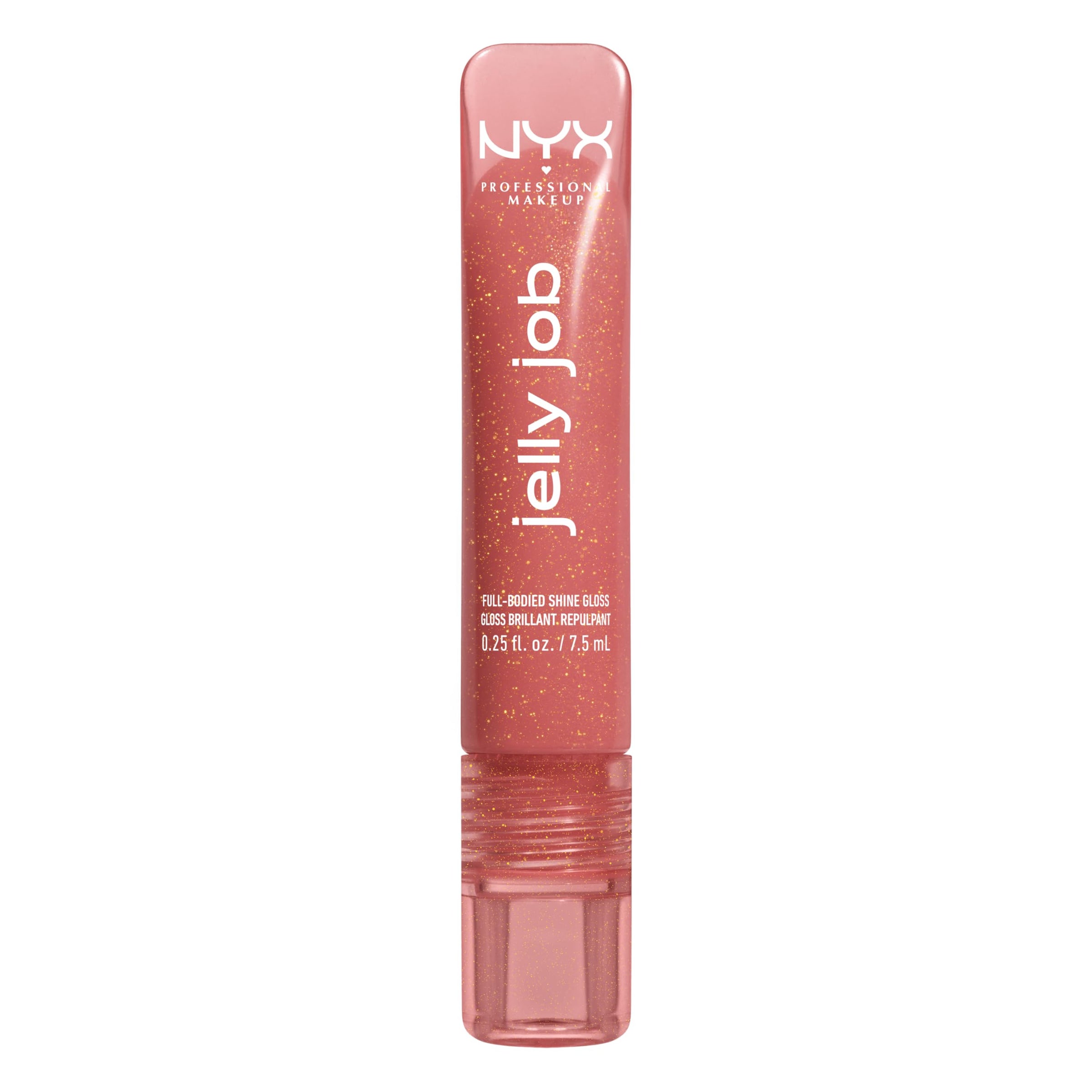 NYX PROFESSIONAL MAKEUP Jelly Job Lip Gloss, Lip Tint Gloss with Full-Bodied, Smoothing, and Hyper-Glossy Shine