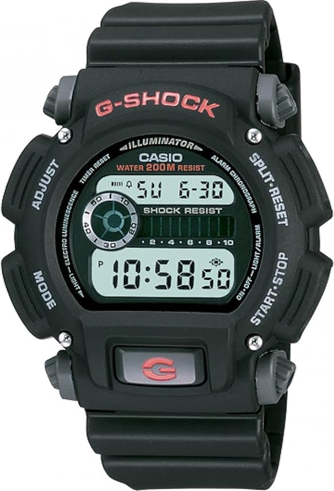 Casio Men's DW-9052-1VC G-Shock Digital Display Quartz Grey Watch