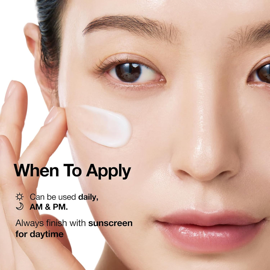 Anua PDRN Hyaluronic Acid 100 Moisturizing Cream, Lightweight, Non-Greasy Hydrating Face Moisturizer with Salmon DNA for Glass Skin, Korean Skincare (2.02 fl oz)