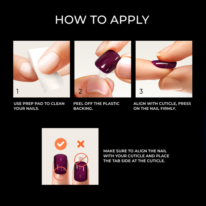 KISS colorFX by imPRESS Press On Nails , ‘Reconnect’, Solid Blue with Pearlescent Finish, Short Oval, New &amp; Improved Adhesive, Includes 30 Fake Nails, Prep Pad, 1 Manicure Stick, 1 Mini Nail File