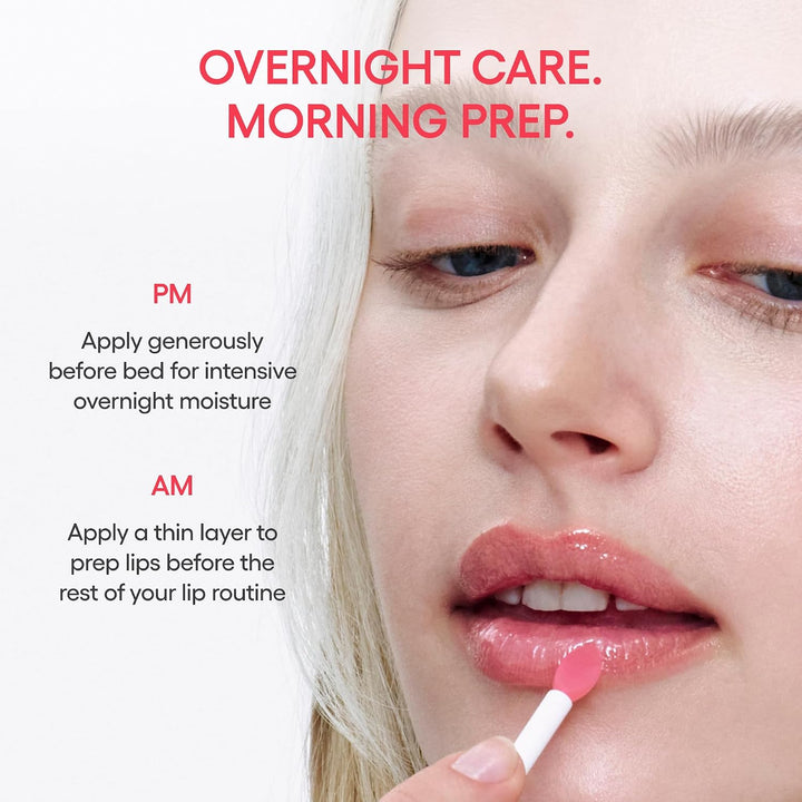 LANEIGE Lip Sleeping Mask: Korean Overnight Treatment For Dry Lips | Hydrating &amp; Nourishing Overnight Lip Treatment Mask with Vitamin C, Shea &amp; Murumuru Seed Butter