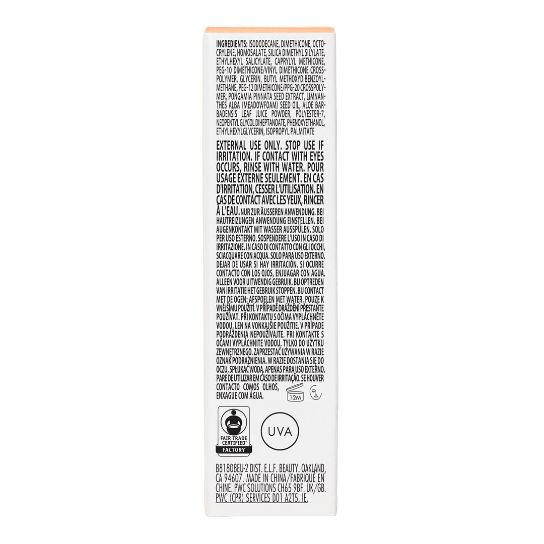 e.l.f. SKIN Suntouchable Invisible SPF 35 Mini, Lightweight, Gel-based Sunscreen For A Smooth Complexion, Doubles As A Makeup Primer, Vegan & Cruelty-Free