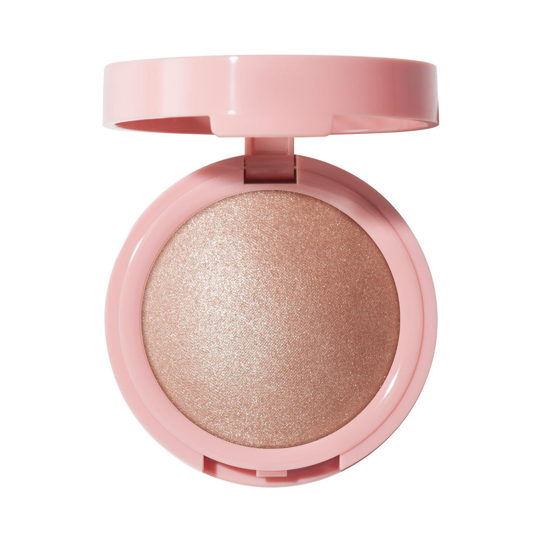 e.l.f. Halo Glow Silky Powder Highlighter, Long-Lasting Luminous Finish, Cake-Resistant With Micro-Shimmer, Vegan & Cruelty-Free