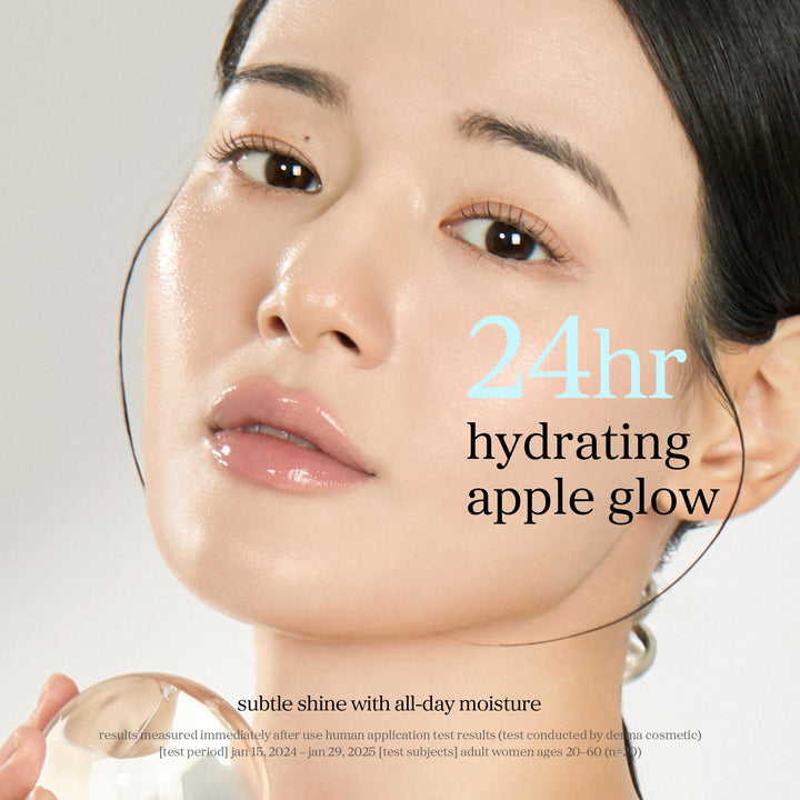 NOONI Korean Lip Oil - Applemint | Long-Lasting, Moisturizing, Plumping, Revitalizing for Dry Lips, Waterproof, No Peel Off, Hydrating, Nourishing Crystal Clear Lip Stain, 0.12 FL Oz