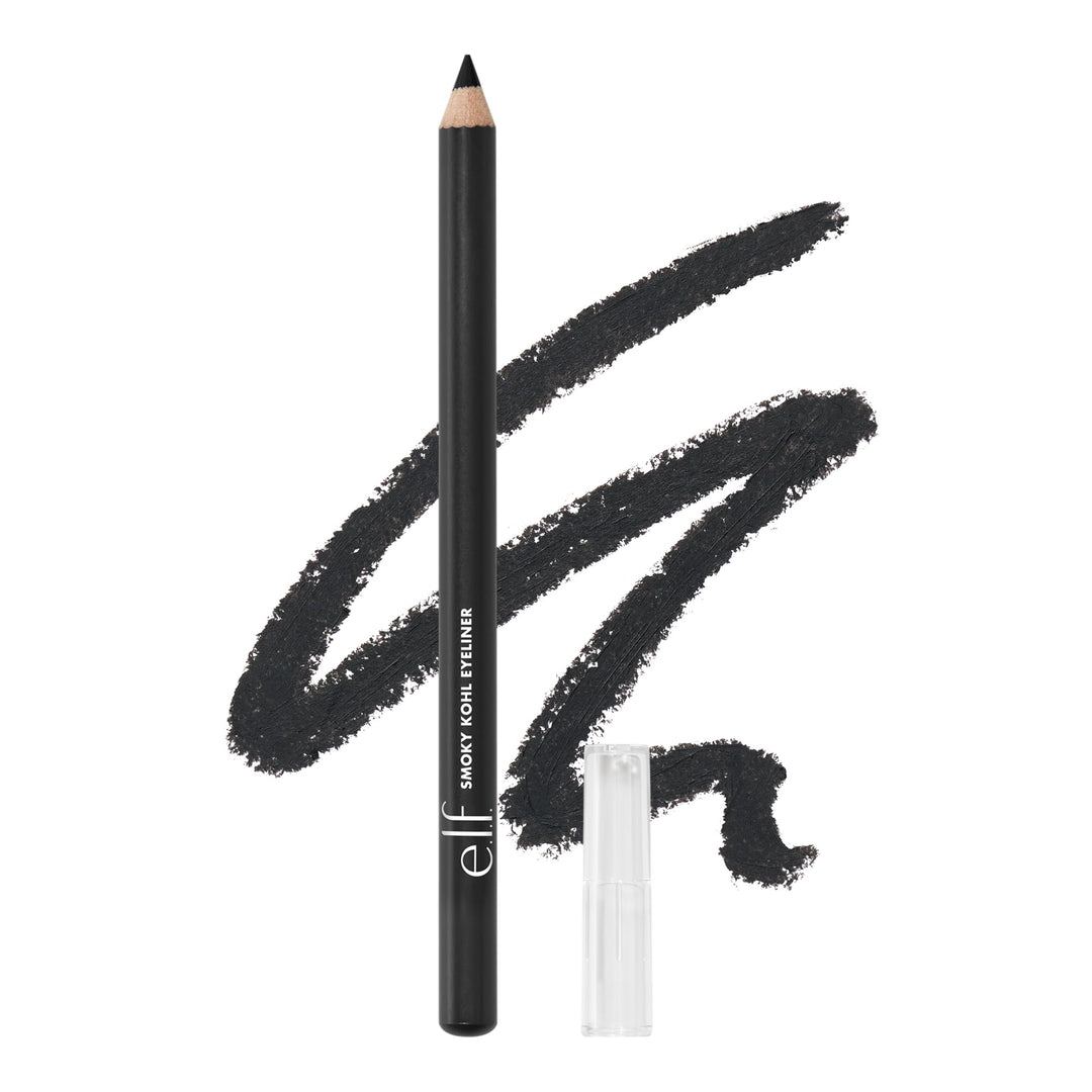 e.l.f. Smoky Kohl Eyeliner, Eye Pencil For Creating Long-Lasting, Bold, High-Pigmented Makeup Looks, Vegan &amp; Cruelty-Free