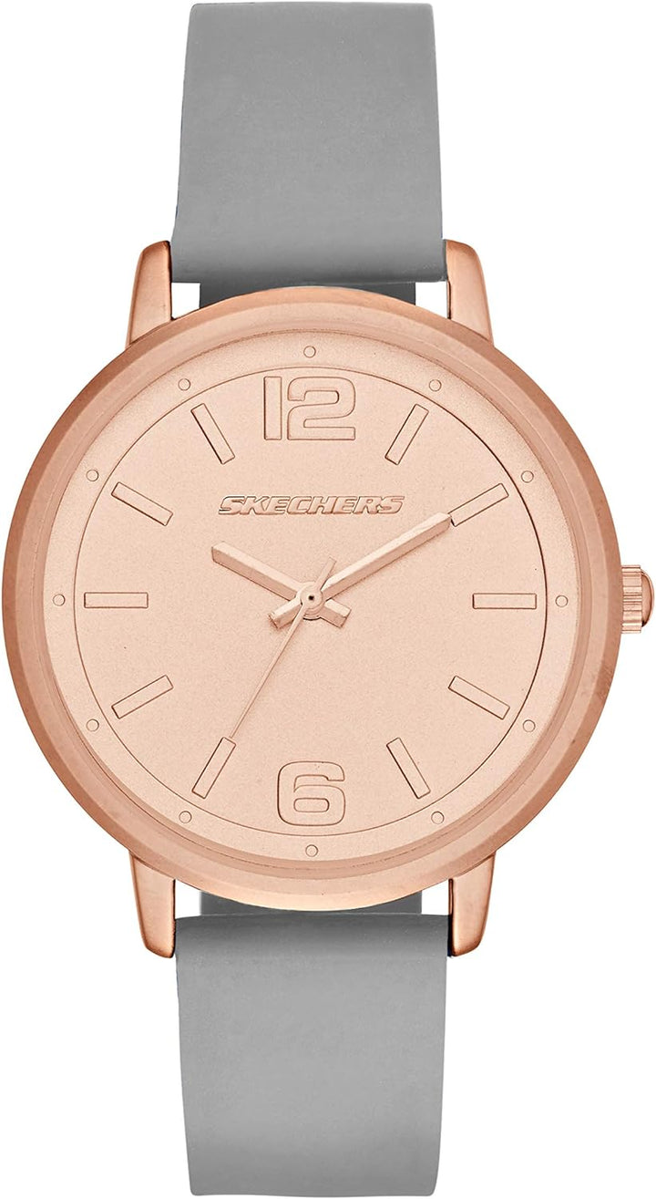 Skechers SR6075 Analog Casual Sports Watch for Women - Ardmore Rose Gold/Gray