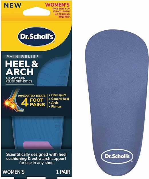 Dr. Scholl's Heel & Arch All-Day Pain Relief Orthotics - 3alababak