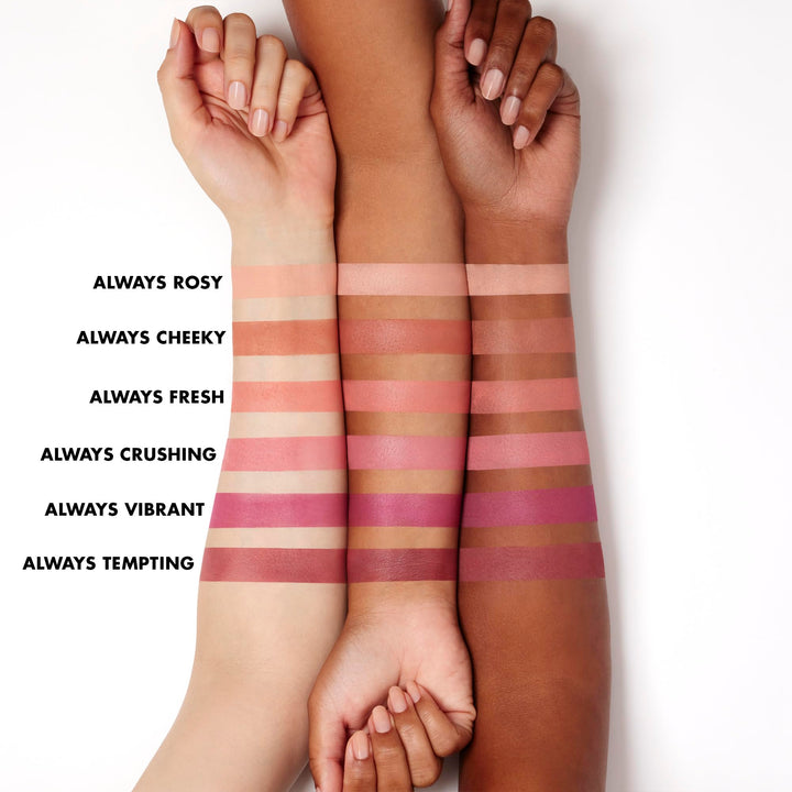 e.l.f Primer-Infused Blush, Long-Wear, Matte, Bold, Lightweight, Blends Easily, Contours Cheeks, Always Rosy, All-Day Wear, Vegan &amp; Cruelty-Free