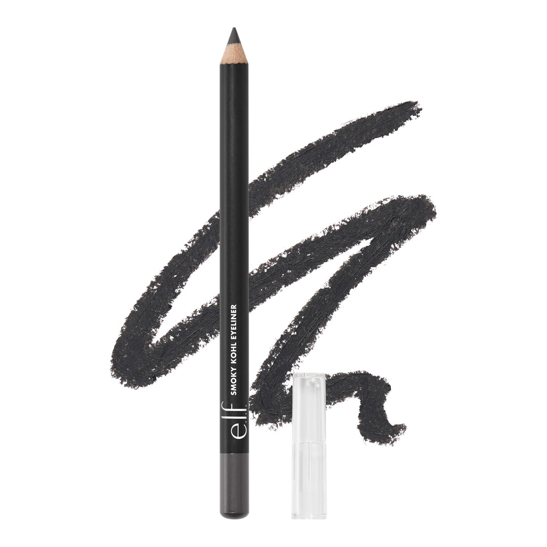 e.l.f. Smoky Kohl Eyeliner, Eye Pencil For Creating Long-Lasting, Bold, High-Pigmented Makeup Looks, Vegan &amp; Cruelty-Free