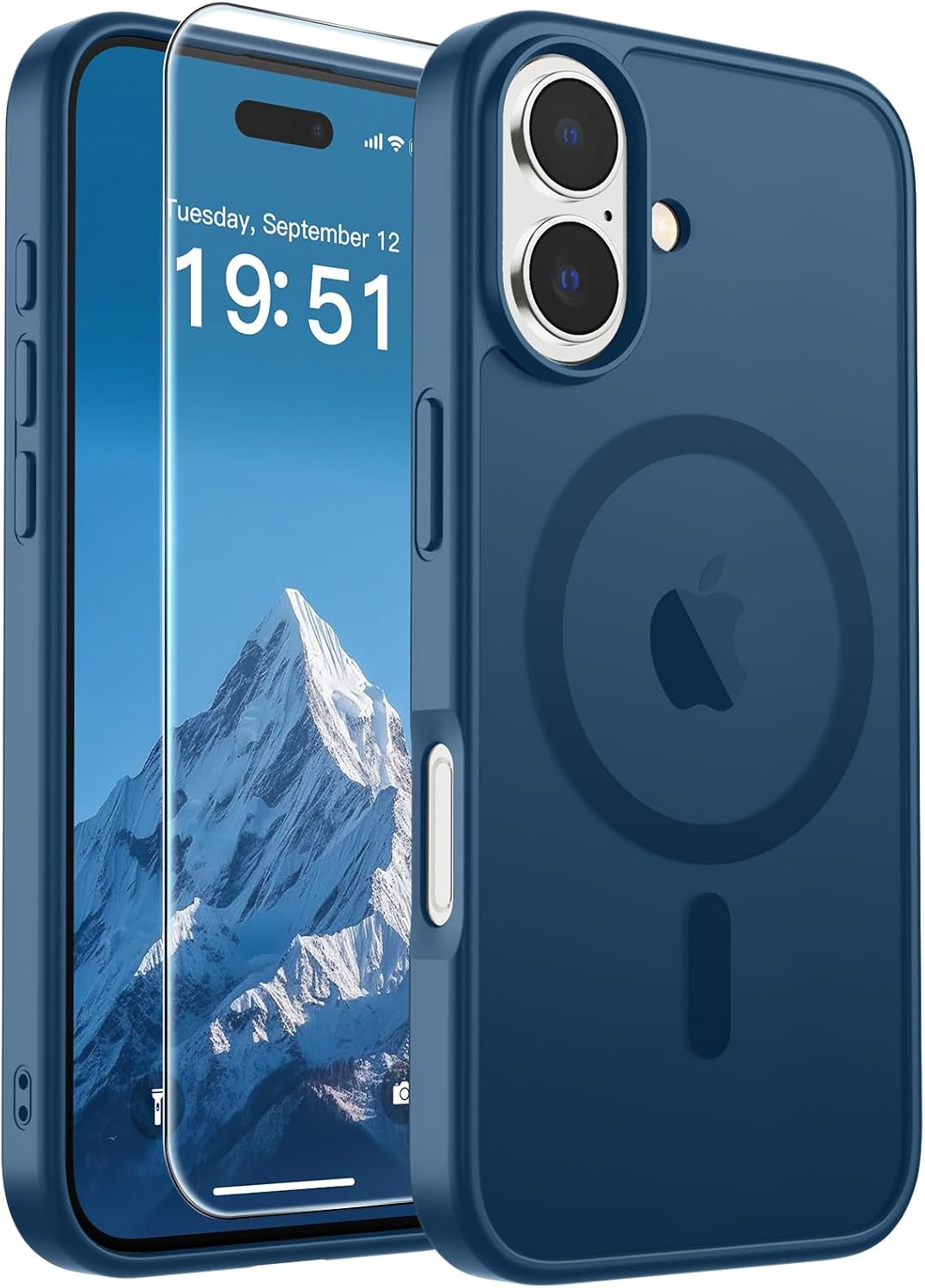 جراب SUPFINE مغناطيسي لهاتف iPhone 18 Pro Max / 17 Pro Max متوافق مع MagSafe، غطاء للتحكم في الكاميرا، غطاء سيليكون فاخر مقاوم للصدمات والسقوط لهاتف 18 Pro Max