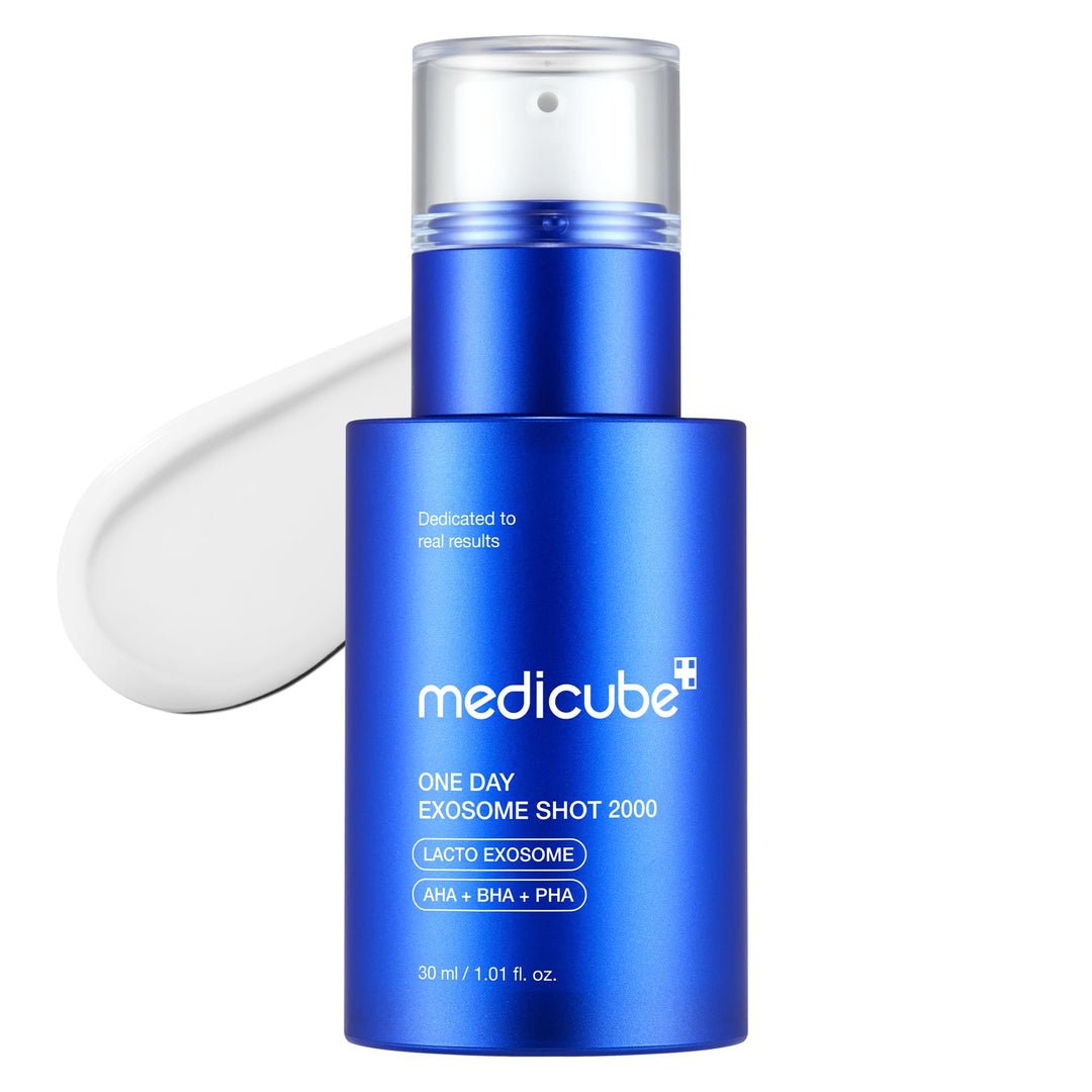 Medicube Exosome Shot Spicule Facial Serum |AHA+BHA+PHA |  Korean Skincare 30 ml