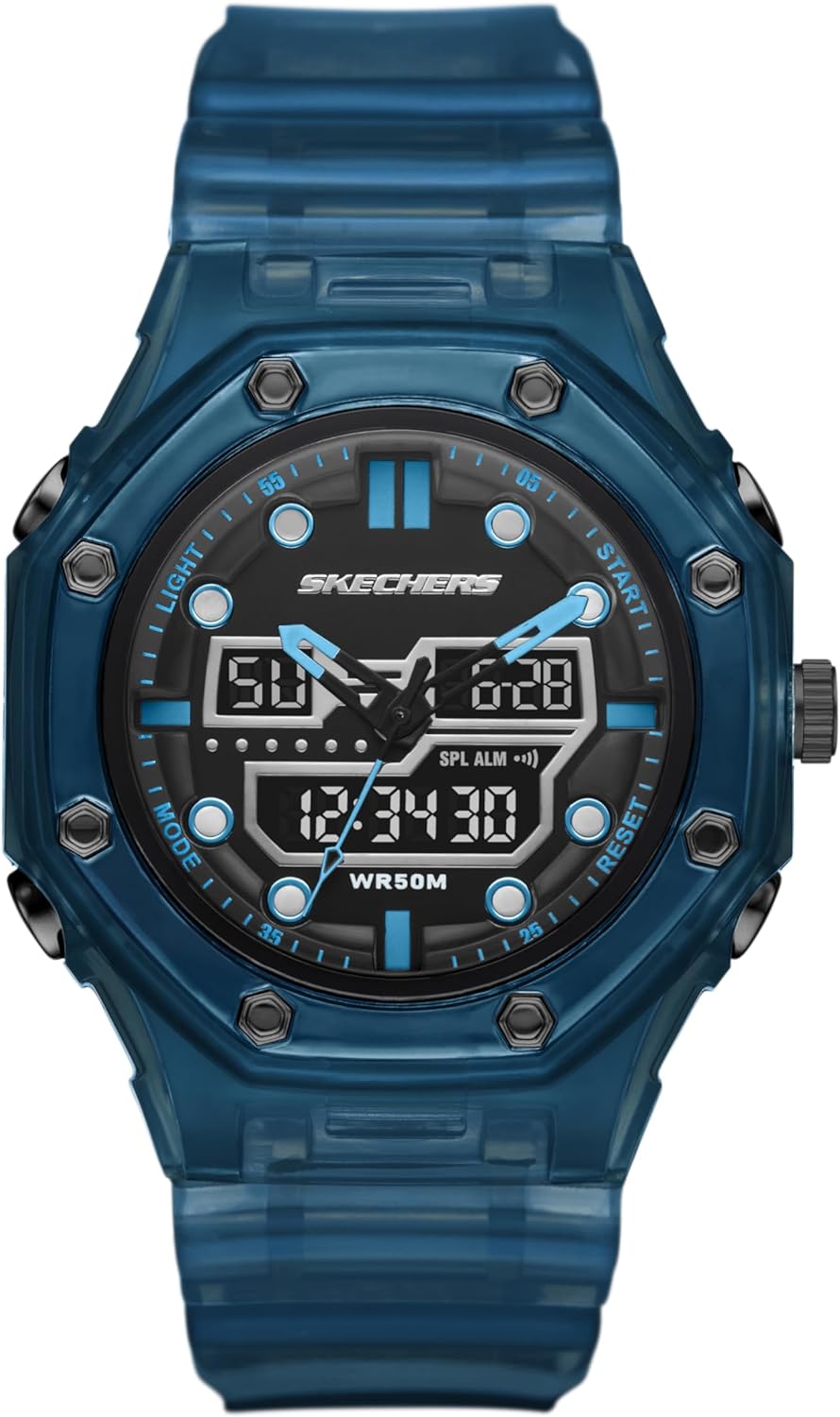 Skechers SR1167 Analog-Digital Watch for Men - Matfield Blue