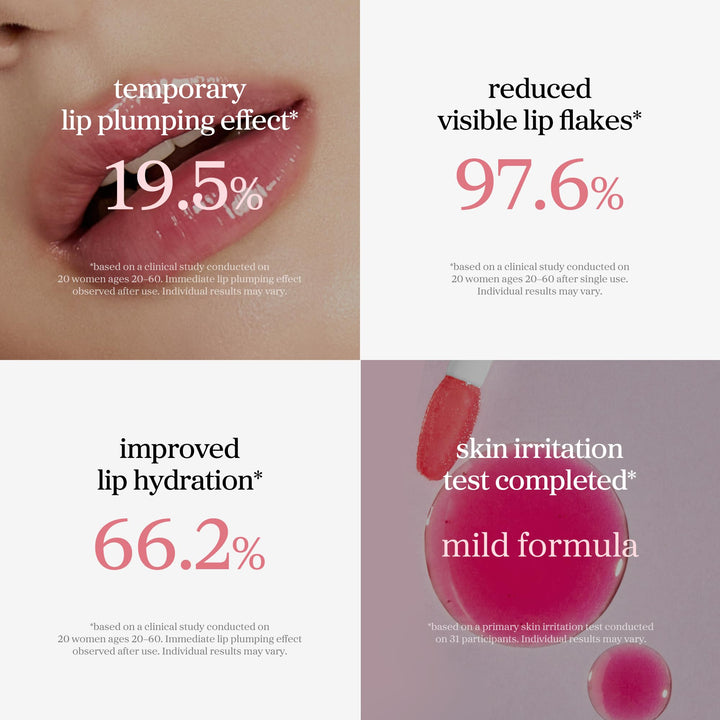NOONI Korean Lip Oil - Applemint | Long-Lasting, Moisturizing, Plumping, Revitalizing for Dry Lips, Waterproof, No Peel Off, Hydrating, Nourishing Crystal Clear Lip Stain, 0.12 FL Oz