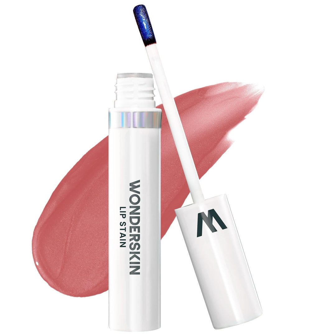 Wonderskin Wonder Blading All Day Lip Stain Peel Off Masque - Long Lasting, Waterproof and Transfer Proof Nude Lip Tint, Matte Finish Peel Off Lip Stain