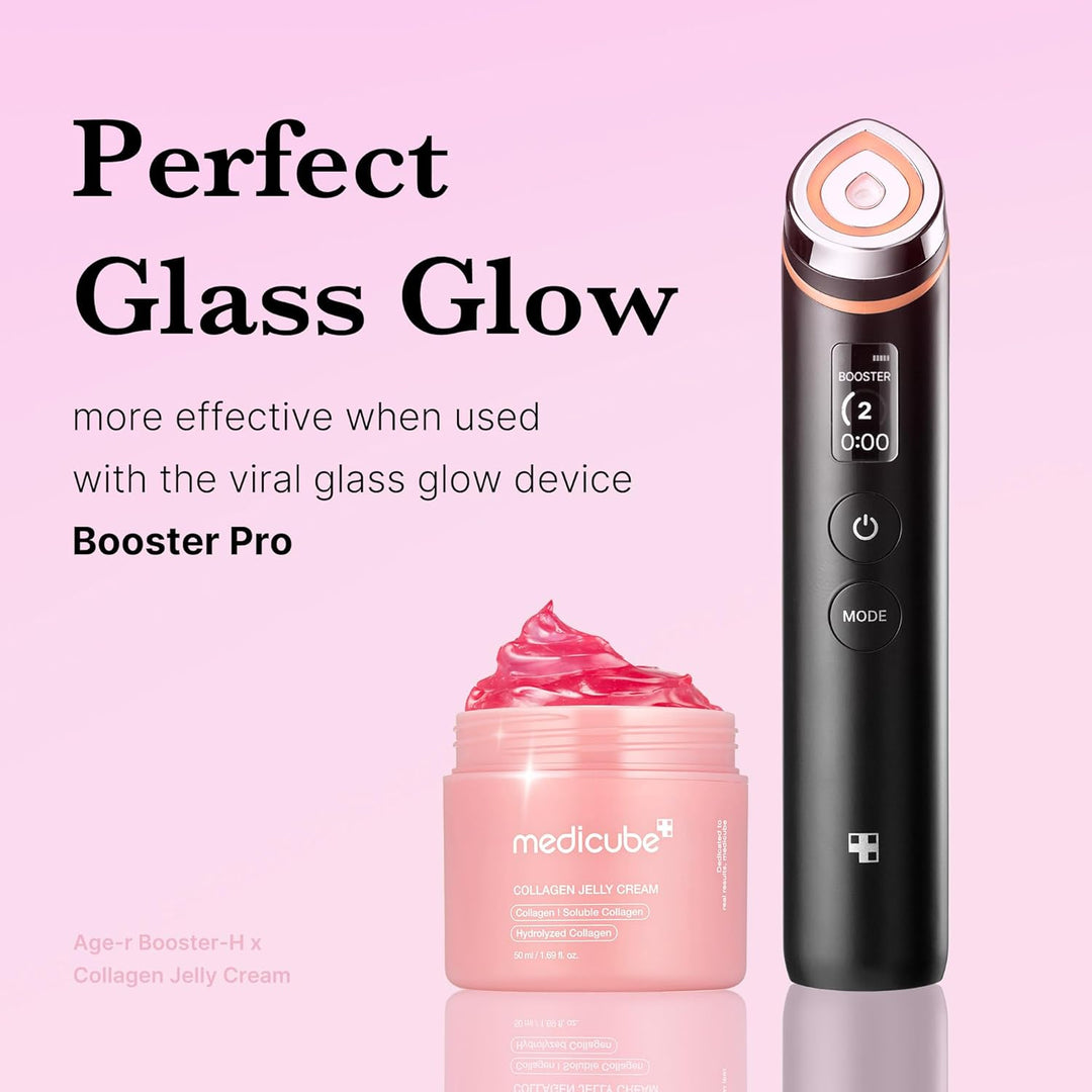 Medicube Collagen Jelly Cream- Niacinamide & Freeze-Dried Hydrolyzed Collagen - Boosts skin's barrier hydration and gives 24h Glow & Lifted Look  1.69 Fl Oz