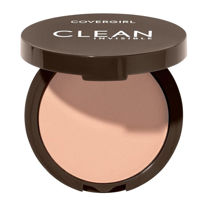 Covergirl Clean Invisible Pressed Powder, Lightweight, Breathable, Vegan Formula