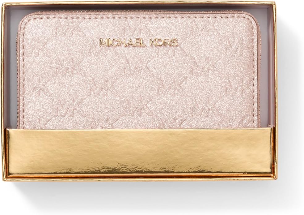 Michael Kors Jet Set Small Zip Around Card Case