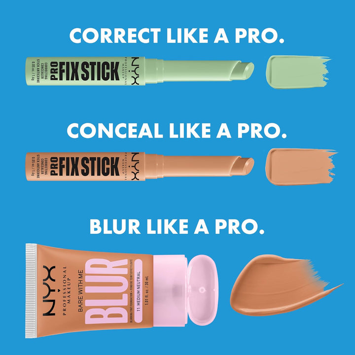 NYX PROFESSIONAL MAKEUP Pro Fix Stick Correcting Concealer, Buildable Medium Coverage Concealer Stick