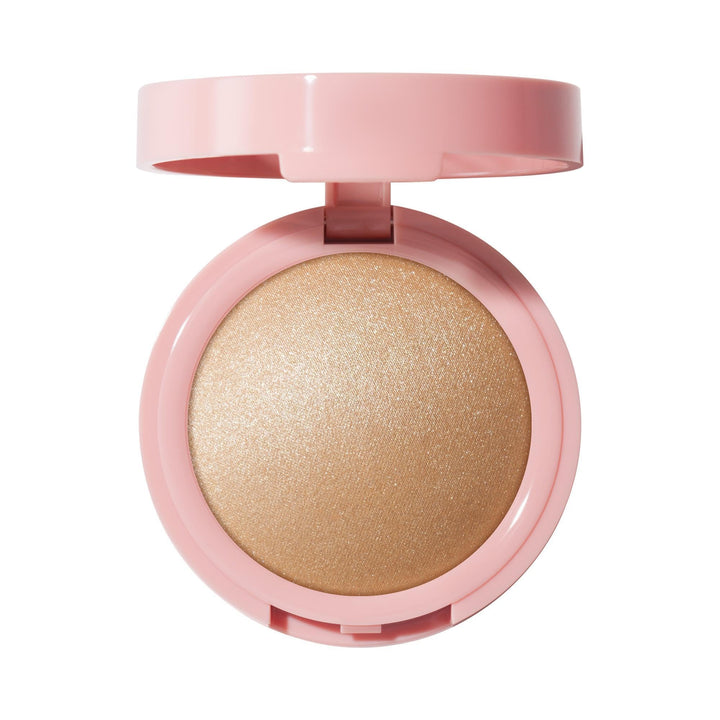 e.l.f. Halo Glow Silky Powder Highlighter, Long-Lasting Luminous Finish, Cake-Resistant With Micro-Shimmer, Vegan & Cruelty-Free