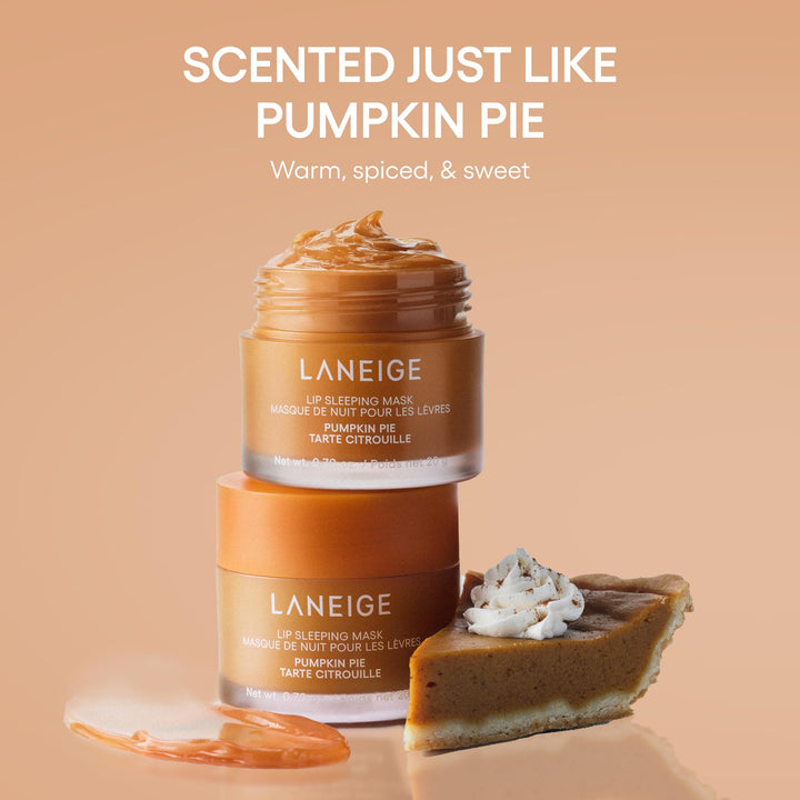 LANEIGE Lip Sleeping Mask: Korean Overnight Treatment For Dry Lips | Hydrating &amp; Nourishing Overnight Lip Treatment Mask with Vitamin C, Shea &amp; Murumuru Seed Butter