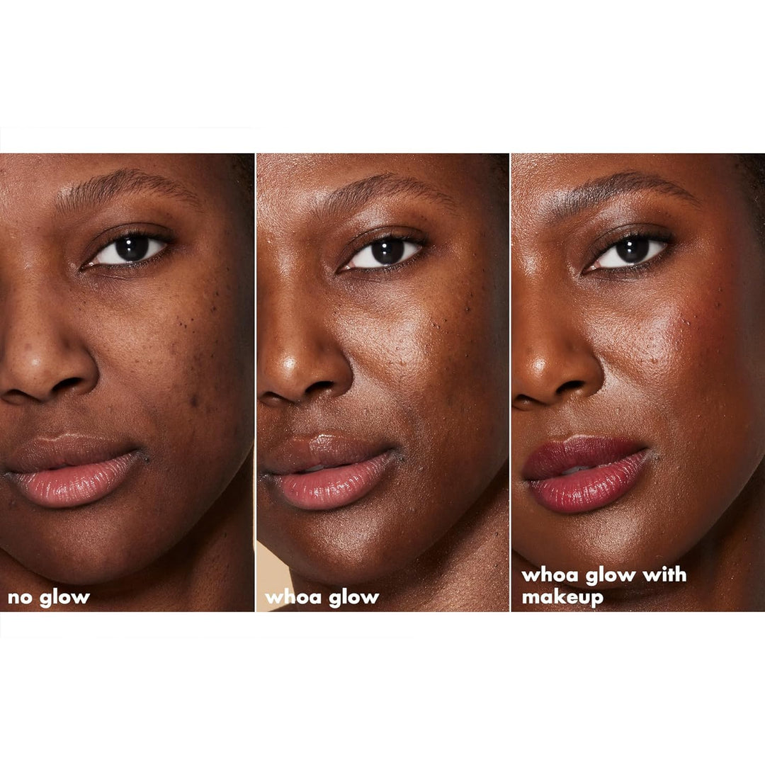 إي.إل.إف. سكين واقي شمسي للوجه وبرايمر مكياج سنتاتشابل ووه جلو بمعامل حماية SPF 30 مع حمض الهيالورونيك، نباتي ولم يُجرب على الحيوانات 1.69 أونصة سائلة