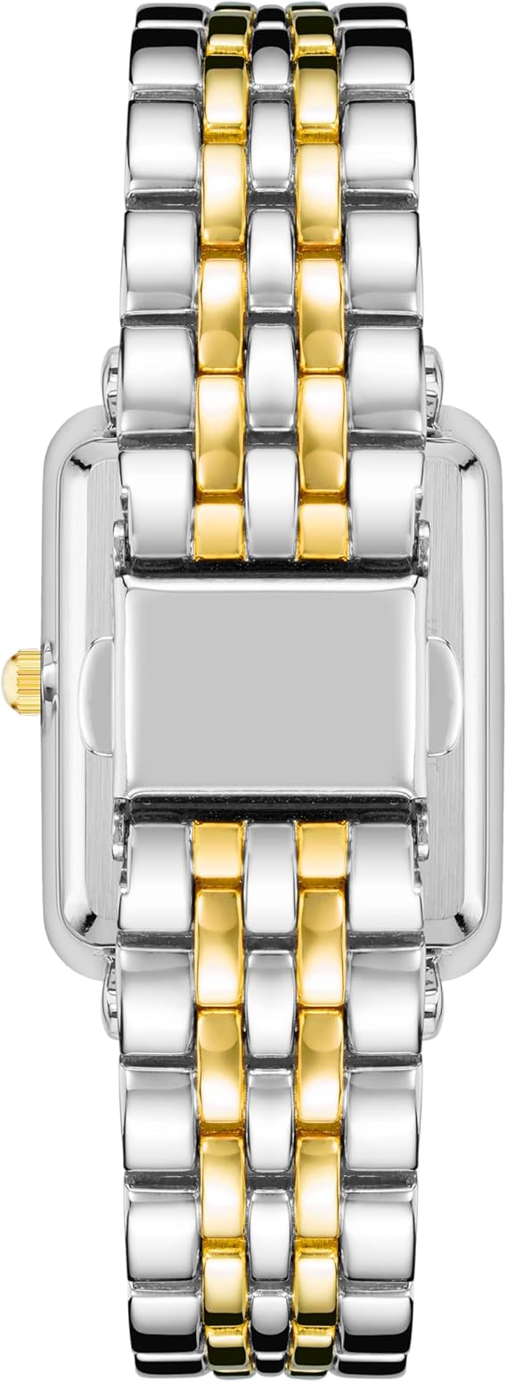 Anne Klein AK/3761SVTT Women's Glitter Accented Bracelet Watch - Two Tone