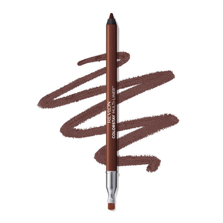 Revlon ColorStay Multi-Liner for Lips, Eyes &amp; Face | Creamy multi-use liner for lips, eyes &amp; face. Precision brush for easy blending. Glides on without tugging.
