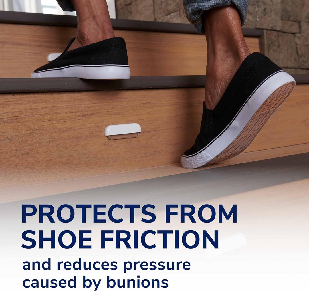 Dr. Scholl's BUNION CUSHION with Hydrogel Technology, 5ct // Cushioning Protection against Shoe Pressure and Friction that Fits Easily In Any Shoe for Immediate and All-Day Pain Relief