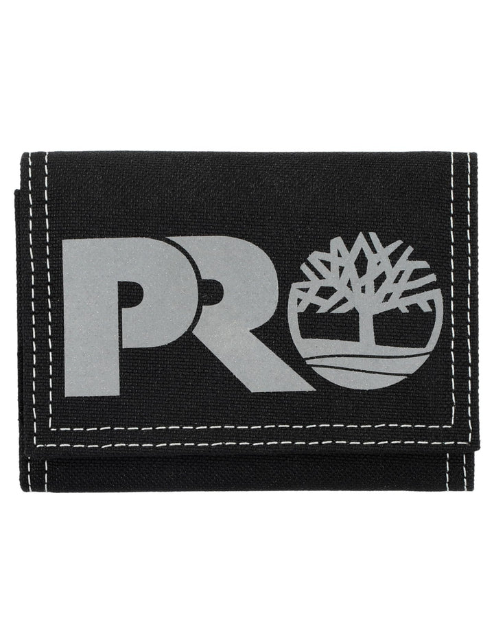 Timberland PRO Men's Cordura Nylon RFID Trifold Wallet with ID Window