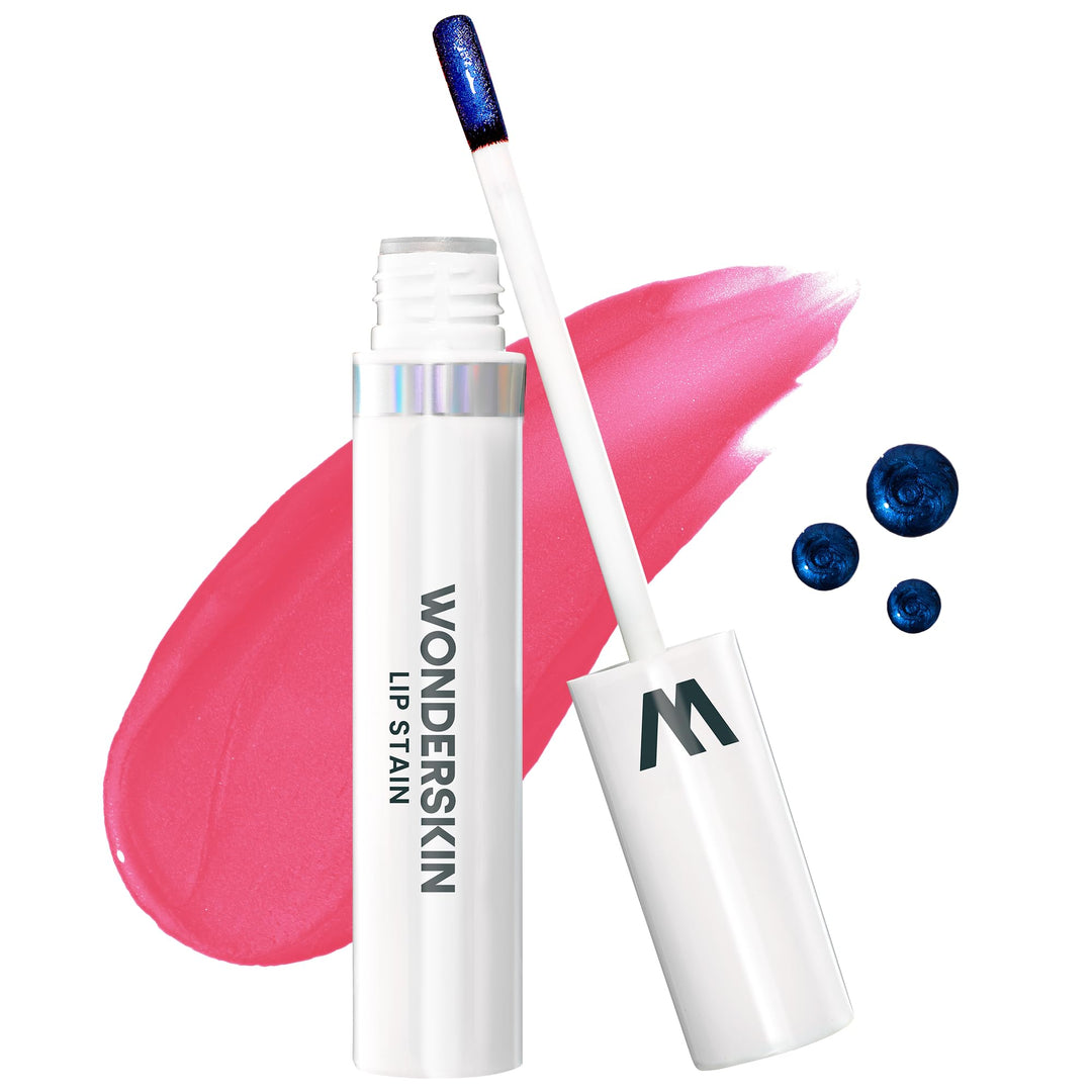Wonderskin Wonder Blading All Day Lip Stain Peel Off Masque - Long Lasting, Waterproof and Transfer Proof Nude Lip Tint, Matte Finish Peel Off Lip Stain