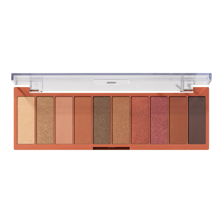 e.l.f. Perfect 10 Eyeshadow Palette, Ten Ultra-pigmented Neutral Shades, Blendable Formula, Vegan & Cruelty-free