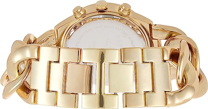 U.S. Polo Assn. Women's USC40069 Gold-Tone Link Bracelet Watch