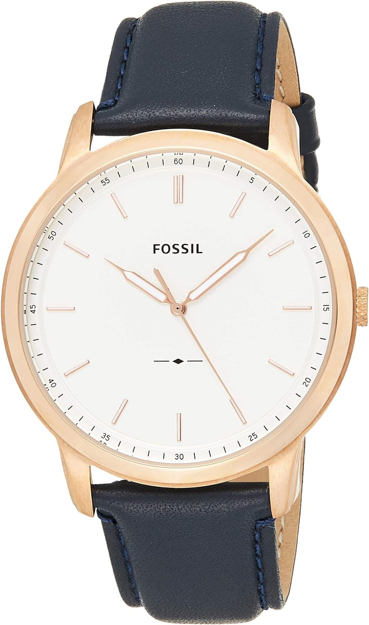 Fossil Men's the Minimalist Stainless Steel Slim Casual Quartz Watch - FS5371