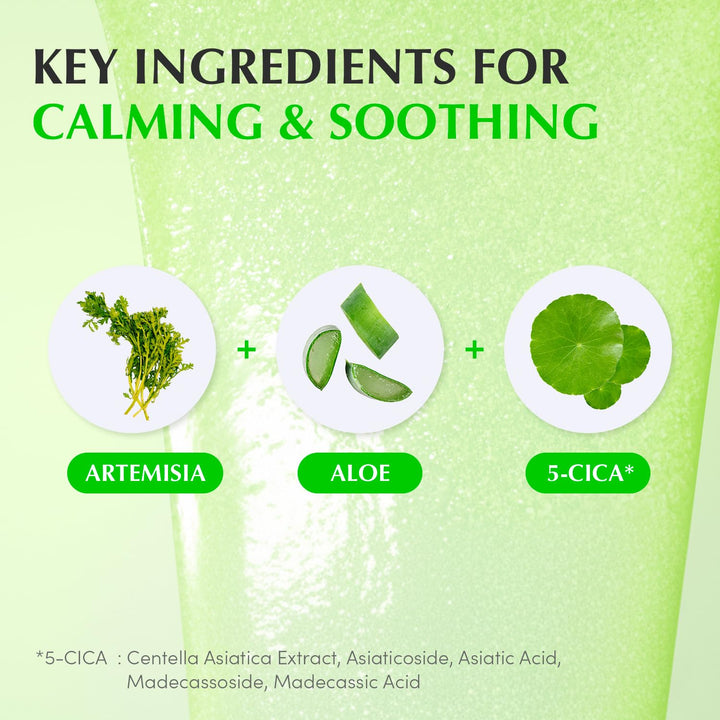 EQQUALBERRY Aloe PDRN Calming Smoothie Serum – Soothing Korean Skin Care for Sensitive Skin, Cica &amp; Aloe for Repair, Hydrating &amp; Radiant Glow, Non-Comedogenic (1.01oz / 30ml)