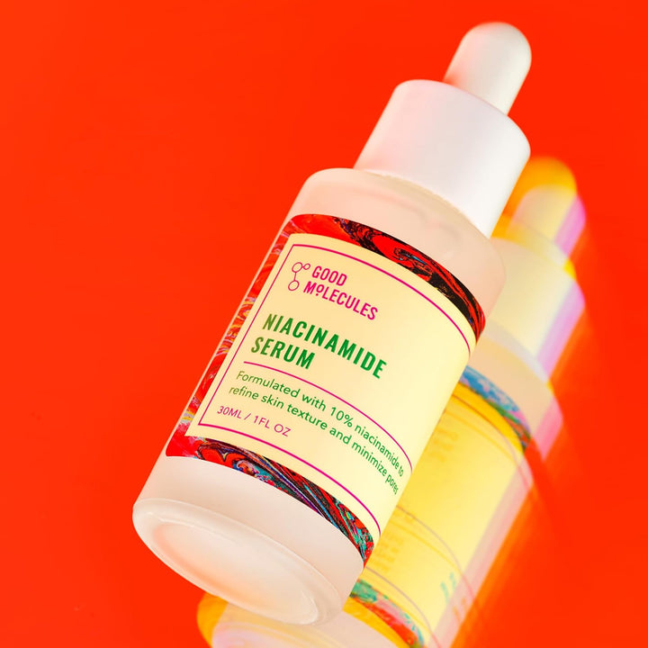 Good Molecules Niacinamide Serum - 10% Niacinamide to Target Blemishes, Nourishment, and Skin Tone - Ultra Hydrating Serum and Brightening Skin Care for Face